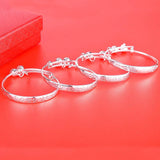 925 Sterling Silver Bangles Bracelets for Baby Kids Birth Gift BE157