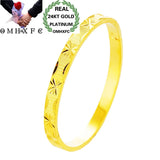 Vintage 24KT Bangle - European Hot Jewelry Woman Female Party