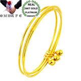 European Hot Woman Female 24KT Bangle BE299