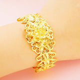 European Hot Woman Female Party 24KT Bangle