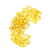 European Hot Woman Female Party 24KT Bangle