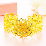 European Hot Woman Female Party 24KT Bangle