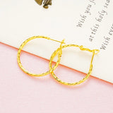 European Hot Woman Big Hoop Earrings ER163