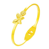 Vintage Butterfly 24KT Bangle BE296
