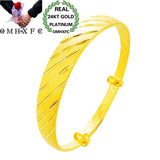 Vintage Star Lines 24KT Bangle BE300
