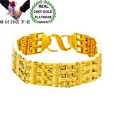 European Male Wide Watch Chain Bangle BE311