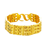 European Male Wide Watch Chain Bangle BE311