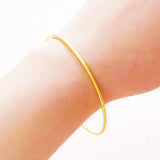 European Jewelry Woman Female Party Birthday Wedding Gift Slim Bohemia 24KT Bang