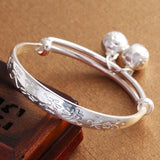 OMHXFC 925 Silver Bracelet for Kids Party Birthday Wedding