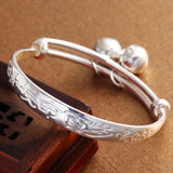 OMHXFC 925 Silver Bracelet for Kids Party Birthday Wedding