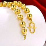 European Bride Party Wedding Gift Vintage Lucky Beads Chain Bracelet