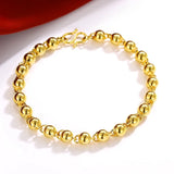 European Bride Party Wedding Gift Vintage Lucky Beads Chain Bracelet
