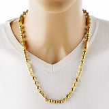 OMHXFC 18KT Chain Necklace NL06 Birthday Wedding Gift