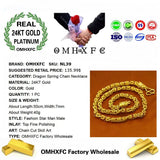 European Party Wedding 24KT Chain Necklace