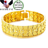 European Vintage Wide Watch 18KT Bracelets BE161