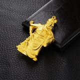 OMHXFC Guangong God 24KT Real Charm Pendant PN234