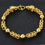 European Man Party Wedding Gift Dragon Link Bracelet