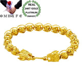 European Man Party Wedding Dragon Lantern Link Bracelet