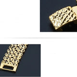 European Man Party Wide Watch 24KT Bracelets BE269