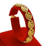 European Man Party Wedding Gift Wide Watch Fox Heart 24KT Bracelets