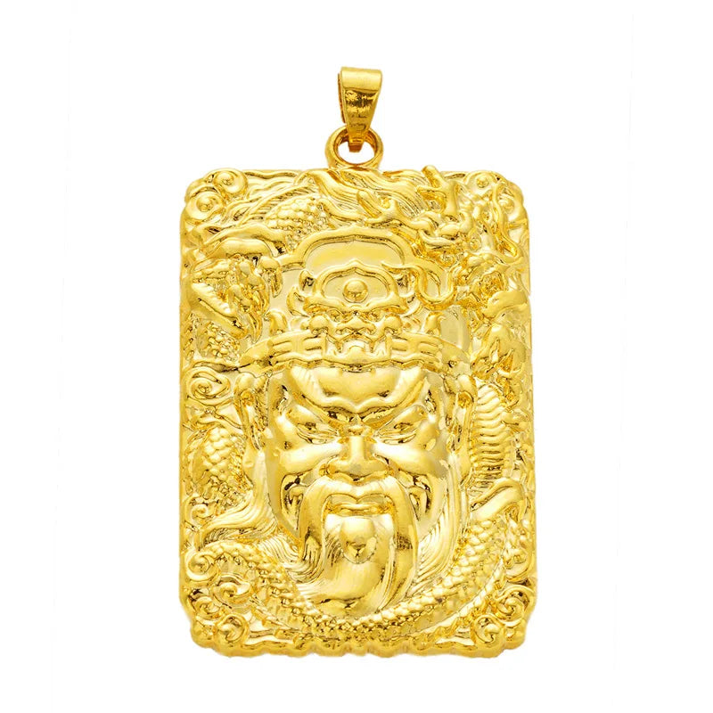 European Man Male Party Birthday Wedding Gift Rectangle Charm Pendant