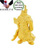 Vintage 3D Guan God 18KT Real Charm Pendant PN79