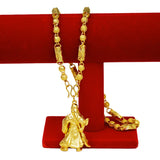 Vintage 3D Guan God 18KT Real Charm Pendant PN79