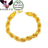 Vintage Dragon Head Thick Chain 18KT Bracelet ES61