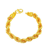 Vintage Dragon Head Thick Chain 18KT Bracelet ES61