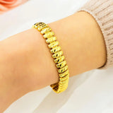 OMHXFC Vintage Wide Watch 24KT Bracelets BE265