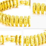 OMHXFC Vintage Wide Watch 24KT Bracelets BE265