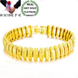 OMHXFC Vintage Wide Watch 24KT Bracelets BE265