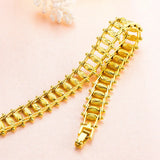 Vintage Fish Bone 18KT Bracelets BE172