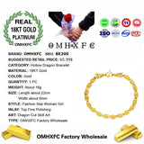 OMHXFC 18KT Vintage Hollow Dragon Bracelet BE200