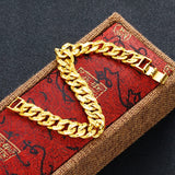 Vintage 24KT Wide Bracelet for Men