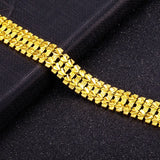 Vintage Wide Watch Chain 18KT Bracelet for European Man