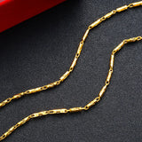 OMHXFC European Man Male 18KT Chain Necklace NL18