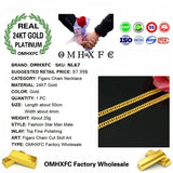 OMHXFC Real 24KT Chain Necklace NL67