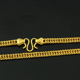 OMHXFC Real 24KT Chain Necklace NL67