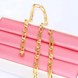 OMHXFC 24KT Chain Necklace EX150, European Style