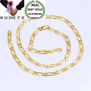OMHXFC 24KT Chain Necklace EX150, European Style