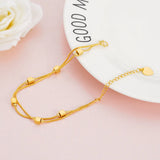 European Woman Bride Mother Party Birthday Wedding Gift Beads Bracelet
