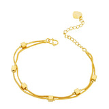 European Woman Bride Mother Party Birthday Wedding Gift Beads Bracelet
