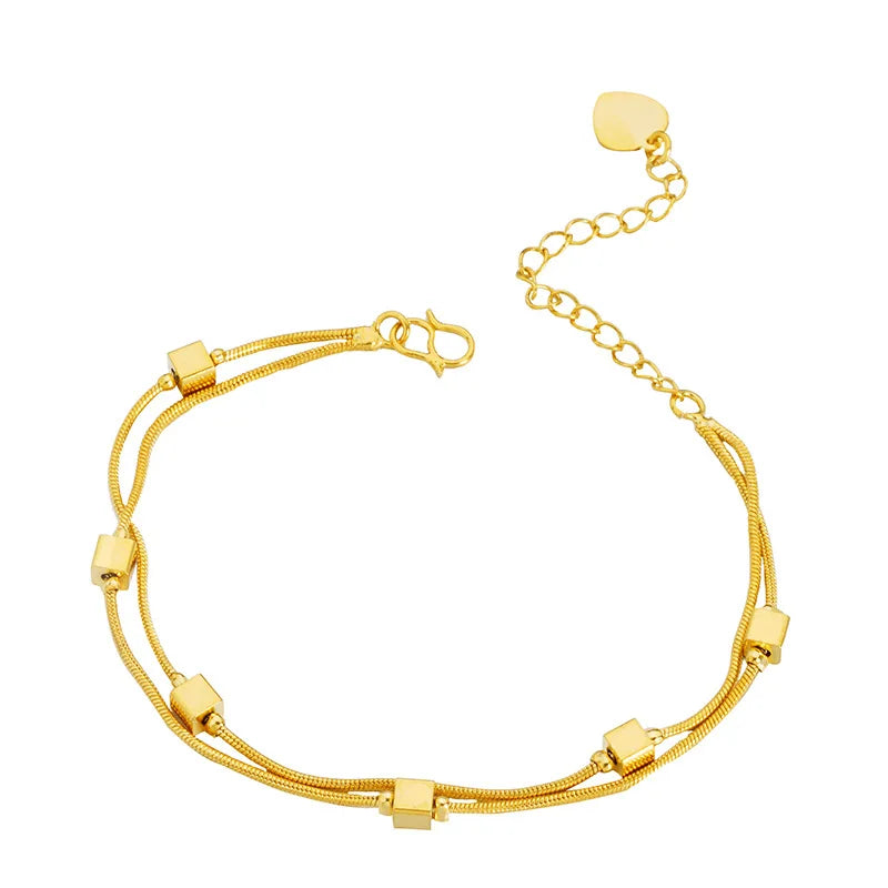 European Woman Bride Mother Party Birthday Wedding Gift Beads Bracelet