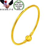 European Woman Bride 24KT Bracelet Bangle