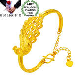 Vintage Peacock 24KT Bracelet Bangle BE325