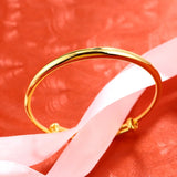 Vintage 24KT Bracelet Bangle ES201