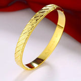 Vintage 24KT Bracelet Bangle ES146