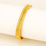 OMHXFC Vintage Wide 18KT Bracelet Bangle ES122
