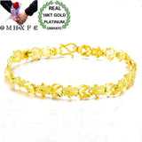 European Woman Female Party Wedding Gift Fish Link 18KT Bracelets